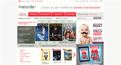 Desktop Screenshot of expressmag.com